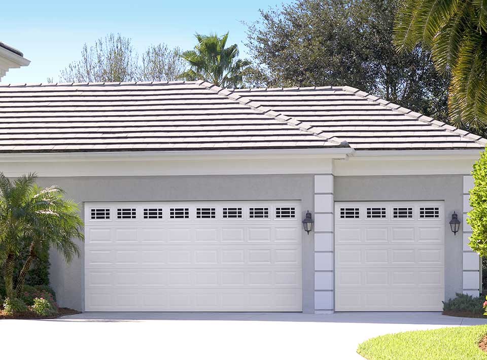 Traditional garage door style